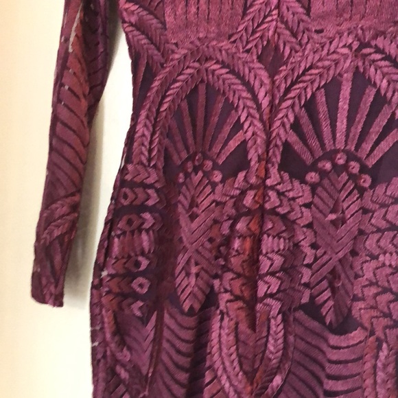Lavish Alice lace long sleeved purple in color - Picture 8 of 14